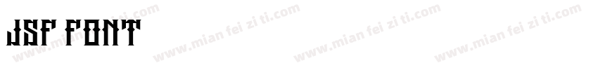 jsf font字体转换